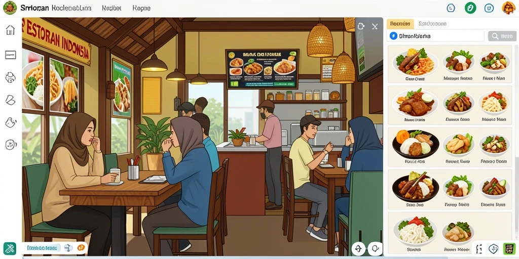Tampilan antarmuka yang menarik dan user-friendly.
