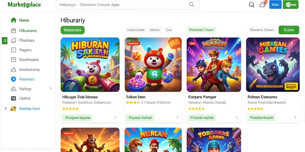 Tampilan antarmuka pengguna yang intuitif.
