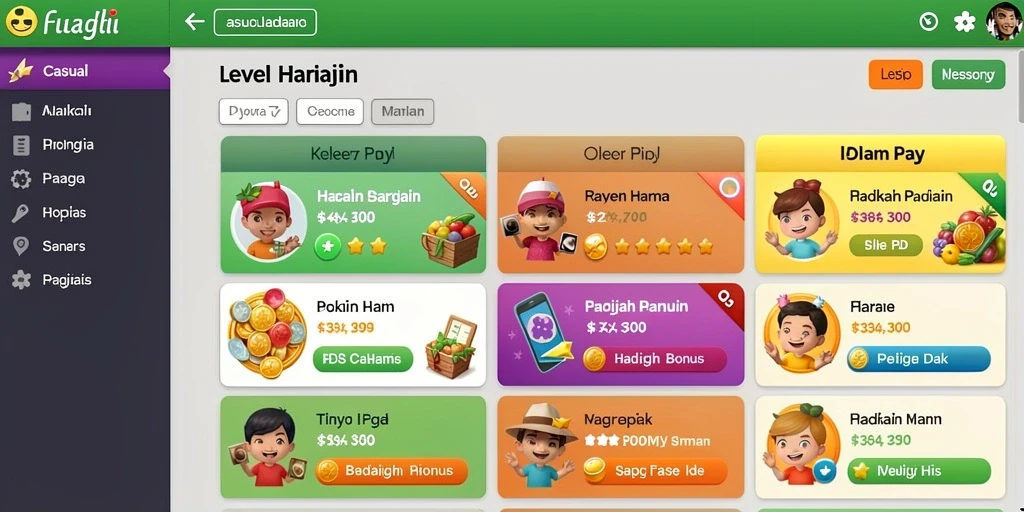 Tampilan antarmuka yang sederhana dan intuitif.
