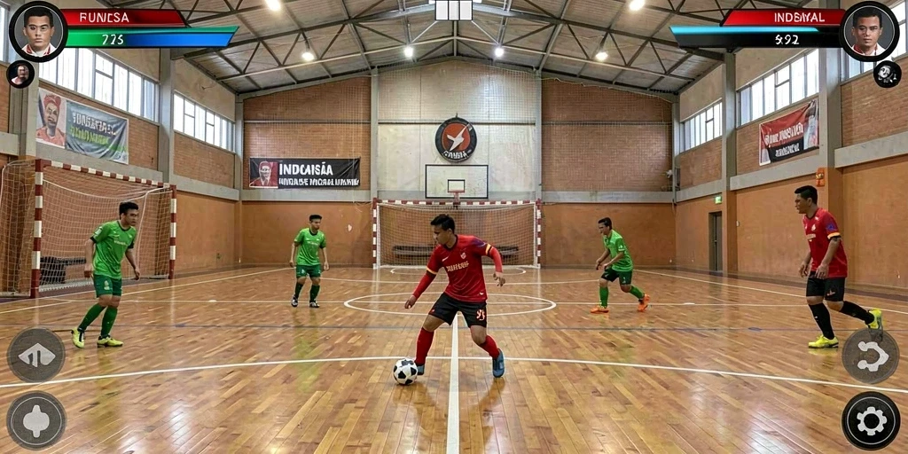 Tampilan awal yang menarik dan user-friendly.