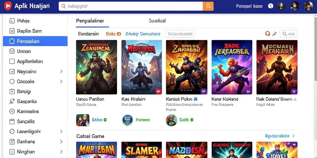 Tampilan antarmuka yang menarik dan mudah digunakan.