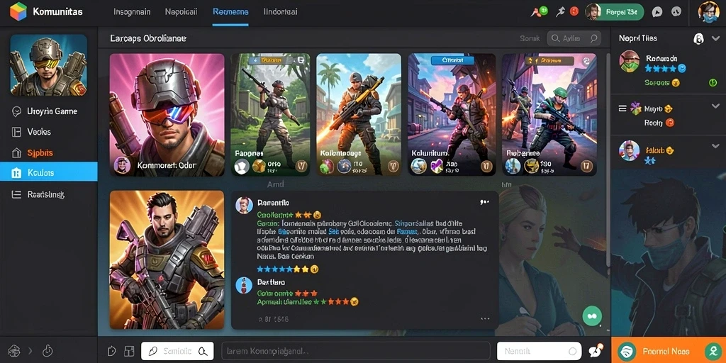 Tampilan permainan slot yang menarik.