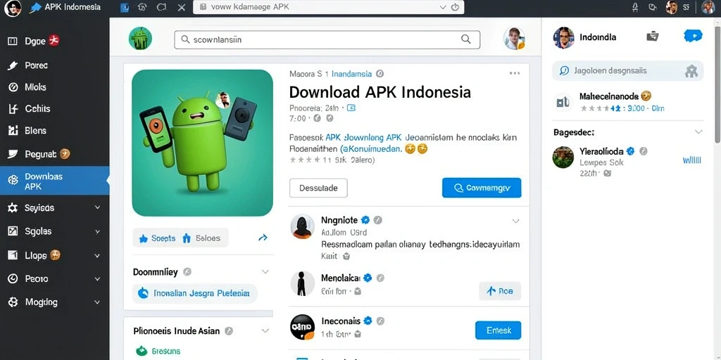 Tampilan antarmuka yang ramah pengguna.