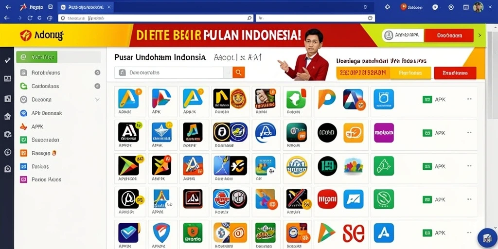 Tampilan grafis KAGANDAN yang memukau.