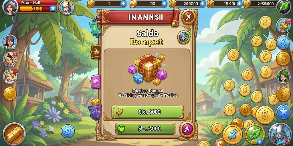 Screenshot menampilkan tampilan awal yang menarik.