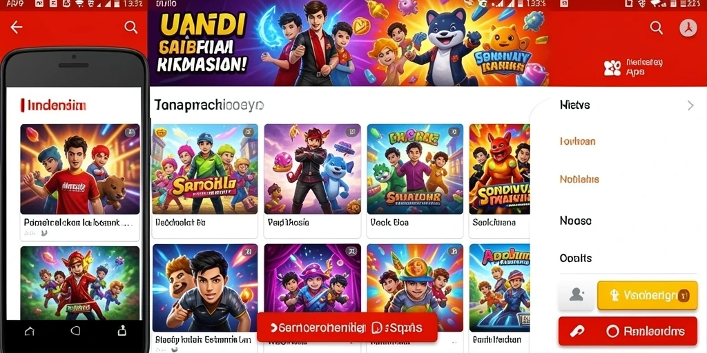 Screenshot menunjukkan gameplay yang menarik dan dinamis.
