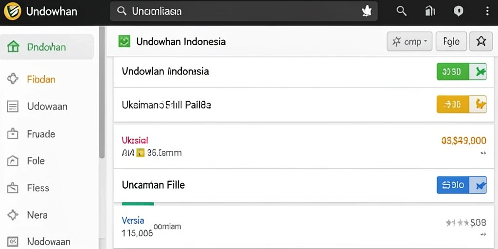 Tampilan antarmuka yang bersih dan mudah digunakan.